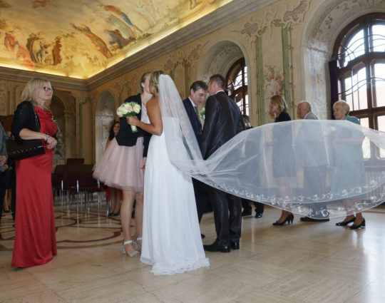 Svatební fotografie Premonstrátský klášter Brno