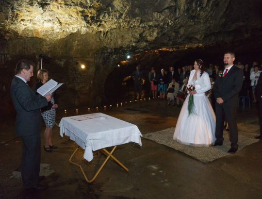 Svatba jeskyně Výpustek